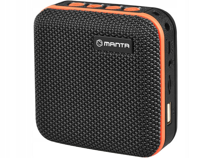 Mobile speaker MANTA SPK01GO Black