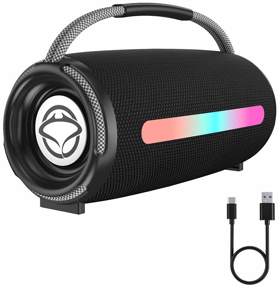 Mobile speaker MANTA SPK140GO-BK FM Radio Black Communications Bluetooth