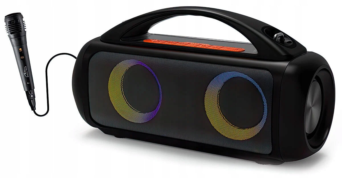 Mobile speaker MEDIA-TECH MT3184 Black Batteries included yes