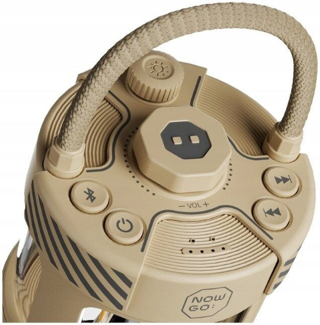 Mobile speaker NOWGO F1 Sand Brand NOWGO