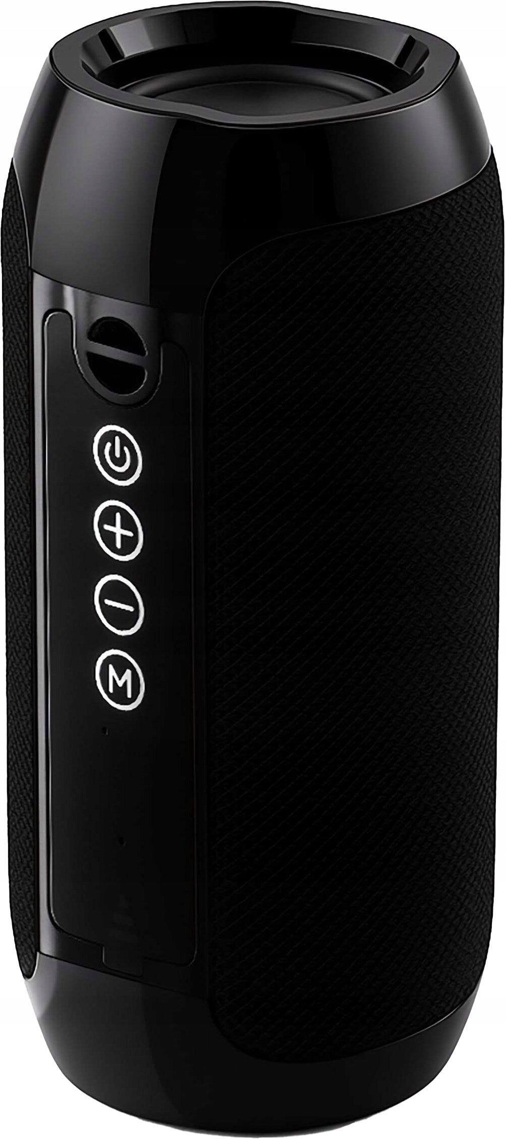 Mobile speaker SQUEAK Jet SQ1008 FM Radio Black Ports AUX memory card reader USB 6.3 mm jack