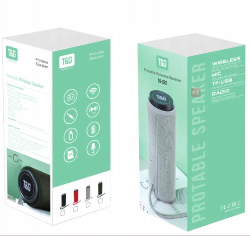Mobile speaker T&G 332 10 W Batteries included yes