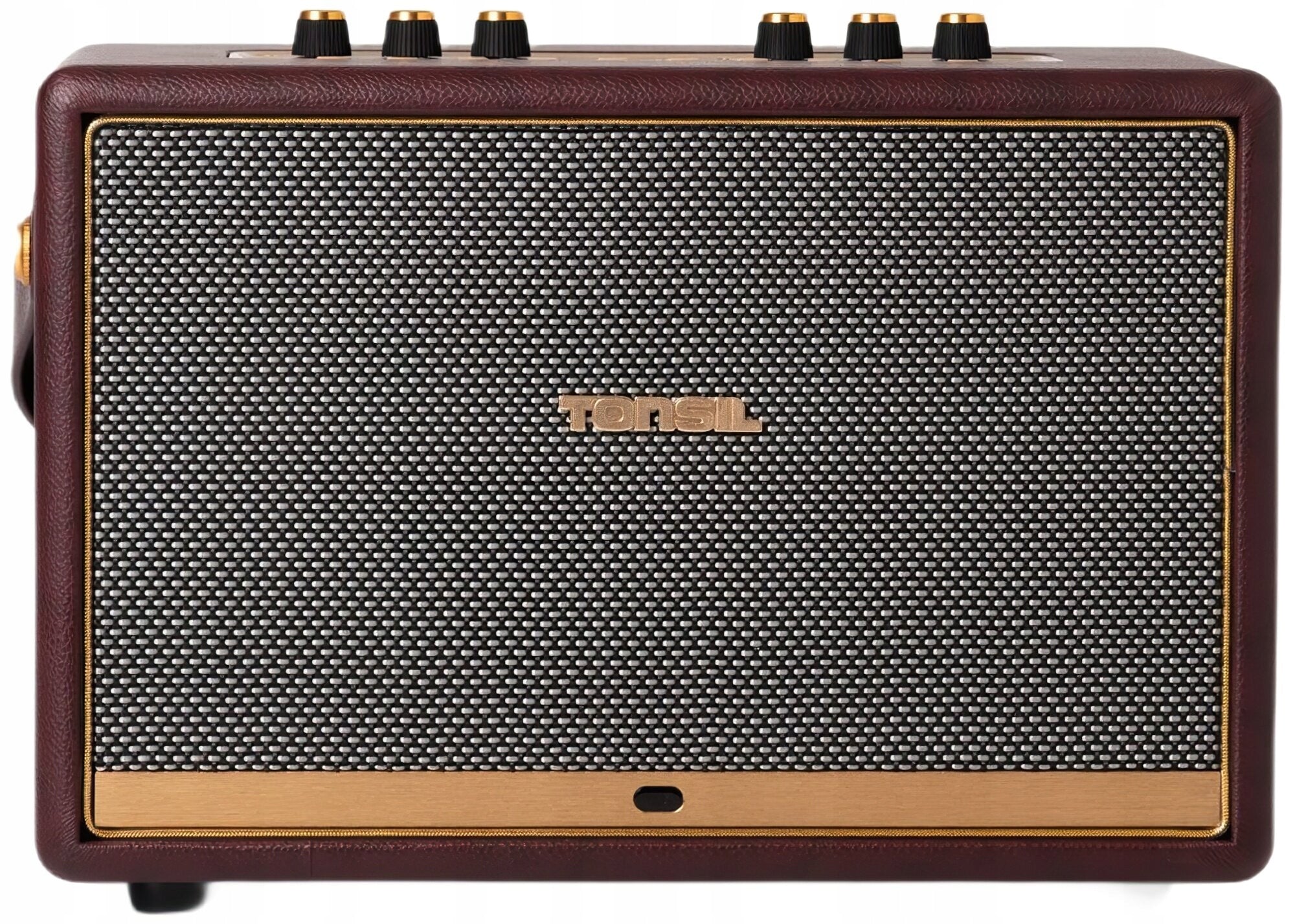 Mobile speaker TONSIL Magna 100W Burgundy Functions karaoke function audio files support