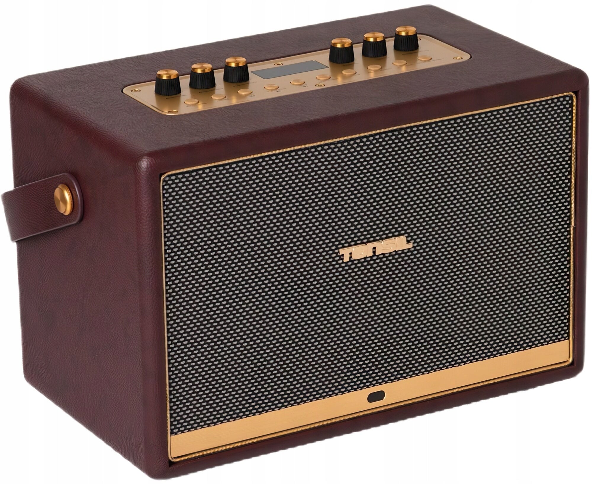 Mobile speaker TONSIL Magna 100W Burgundy Power supply rechargeable battery