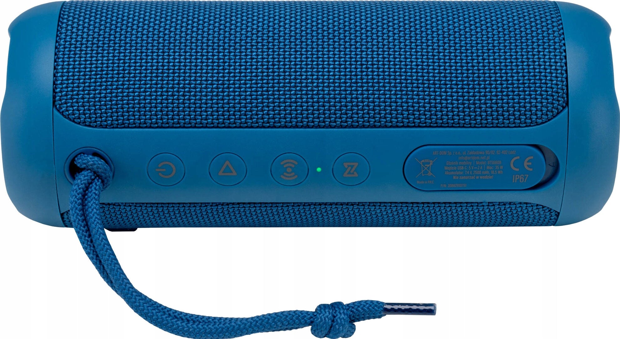 Mobile speaker XMUSIC BTS660 FM Radio Blue Model other