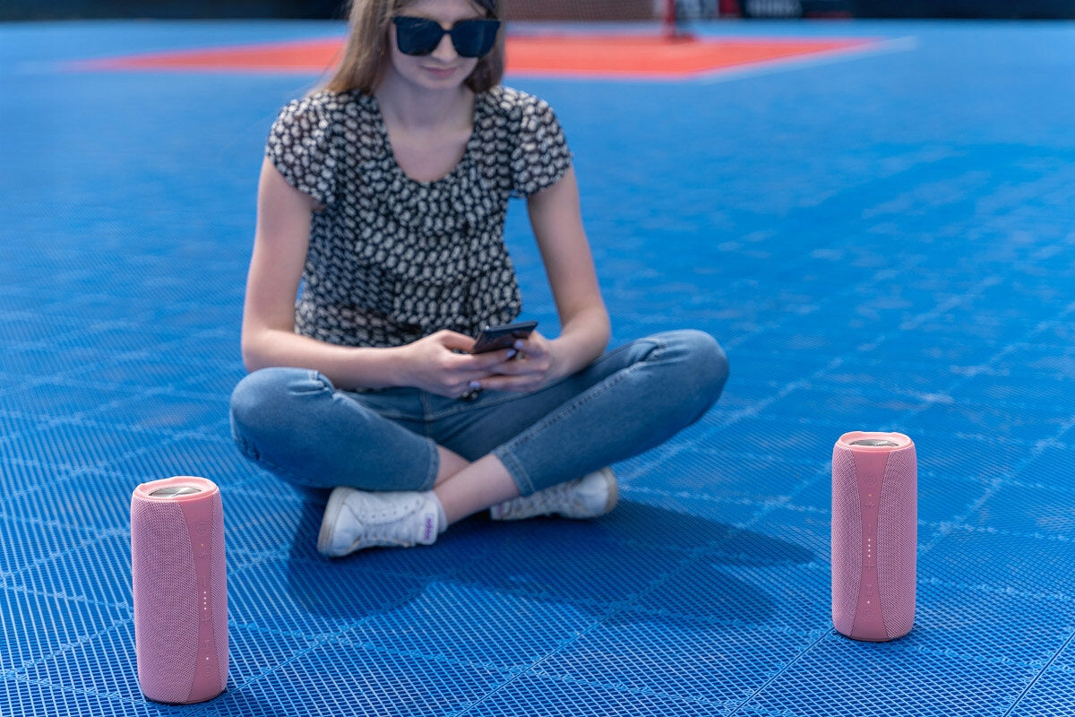 Mobile speaker XMUSIC BTS850P Pink Brand xMusic