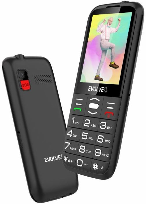 Mobilní telefon Evolveo EasyPhone XO 32/32 MB černý Brand Evolveo