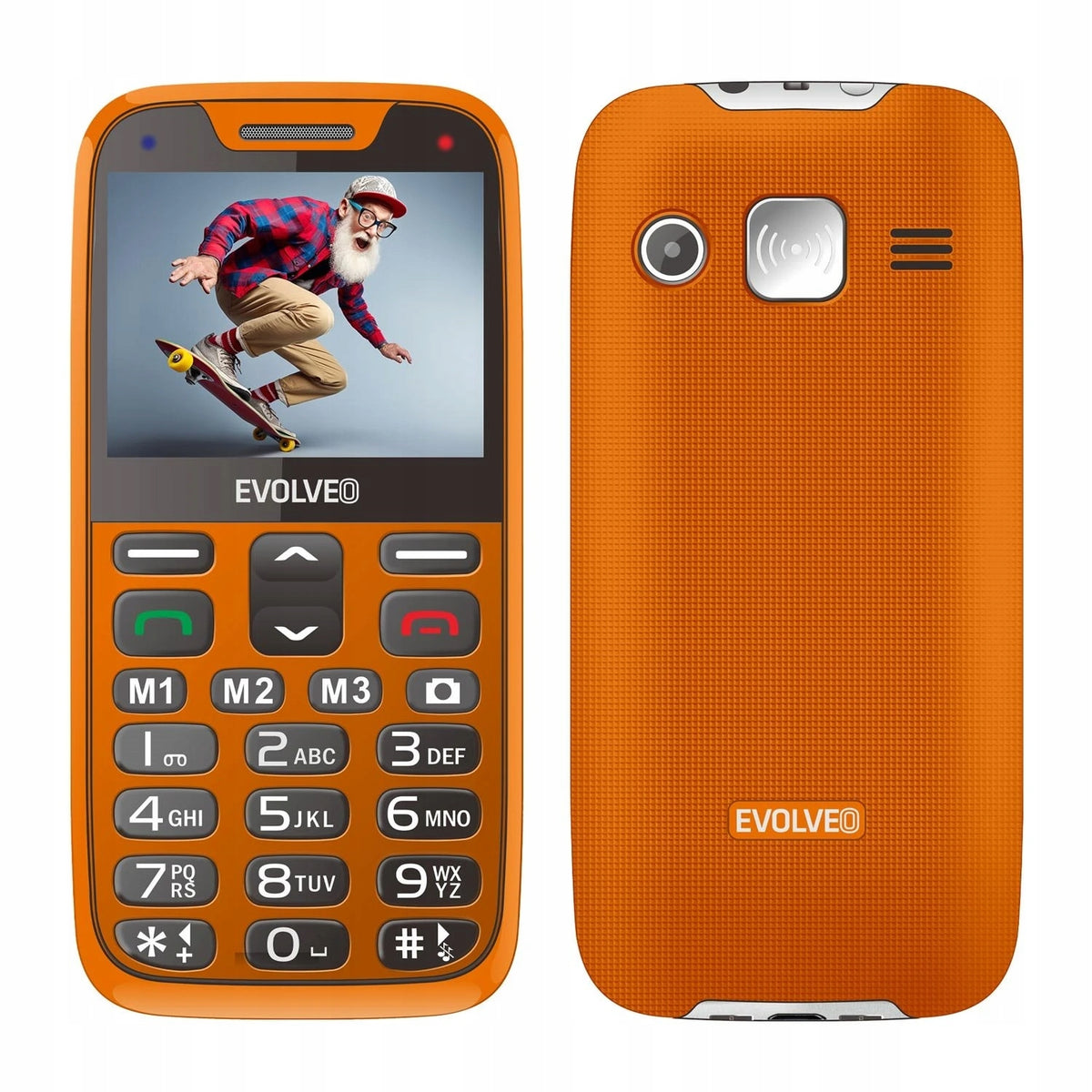 Mobilní telefon Evolveo StrongPhone G9 32 MB / 32 MB 2G oranžový