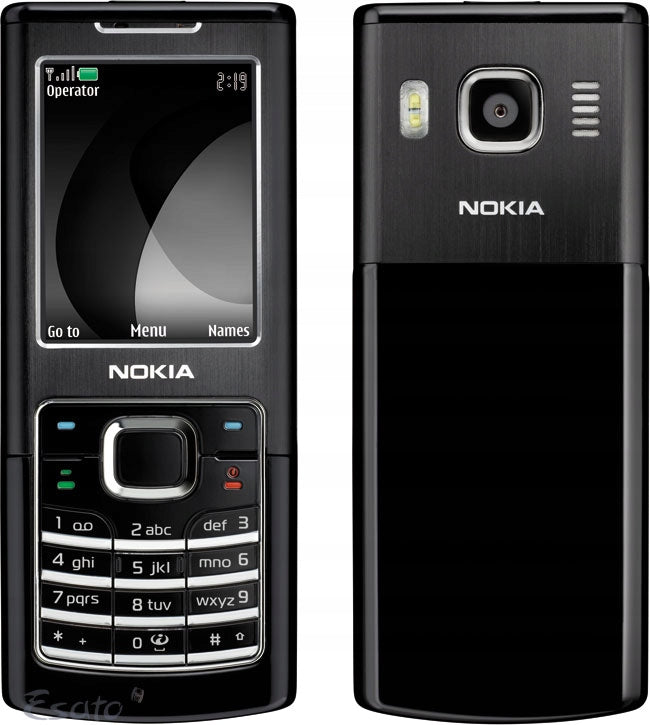 Mobilní telefon Nokia 6500 Classic 128 MB / 1 GB 3G černý PL/HU Charger included yes