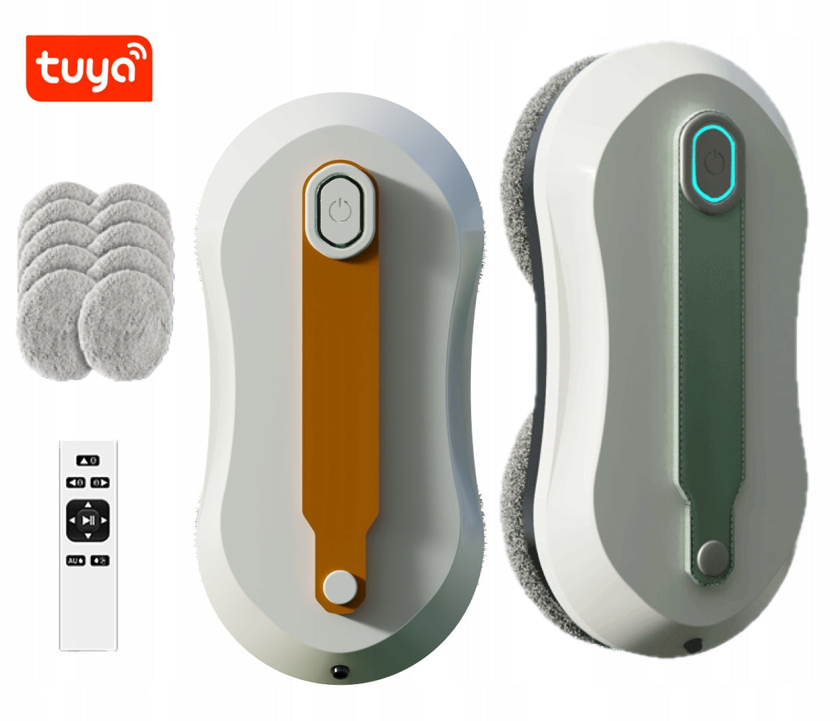 Model 2026 Window Washer Robot Dual Automatic WiFi Washer Tuya Packaging status original