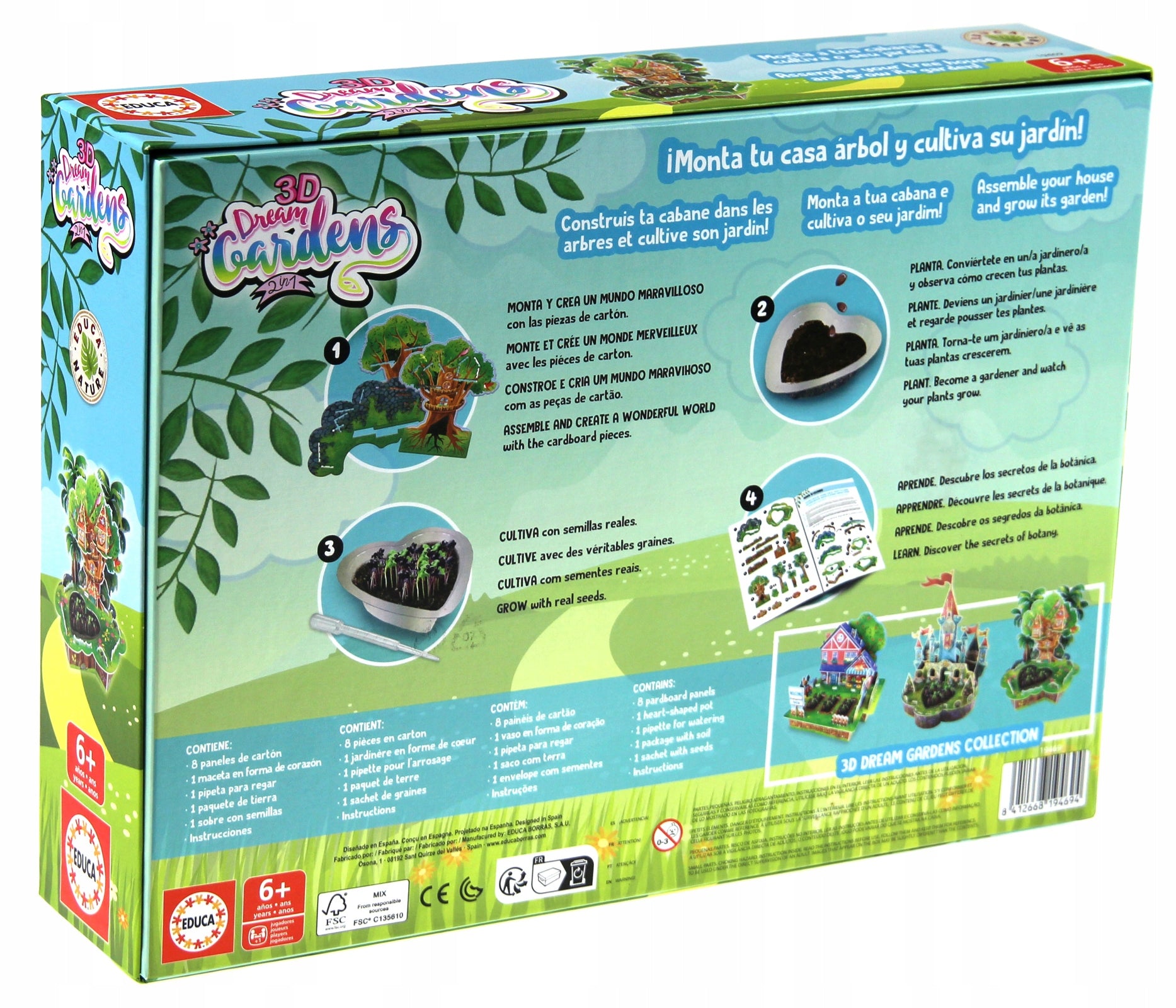 Mokslinis žaidimas Educa Dream Gardens 3D