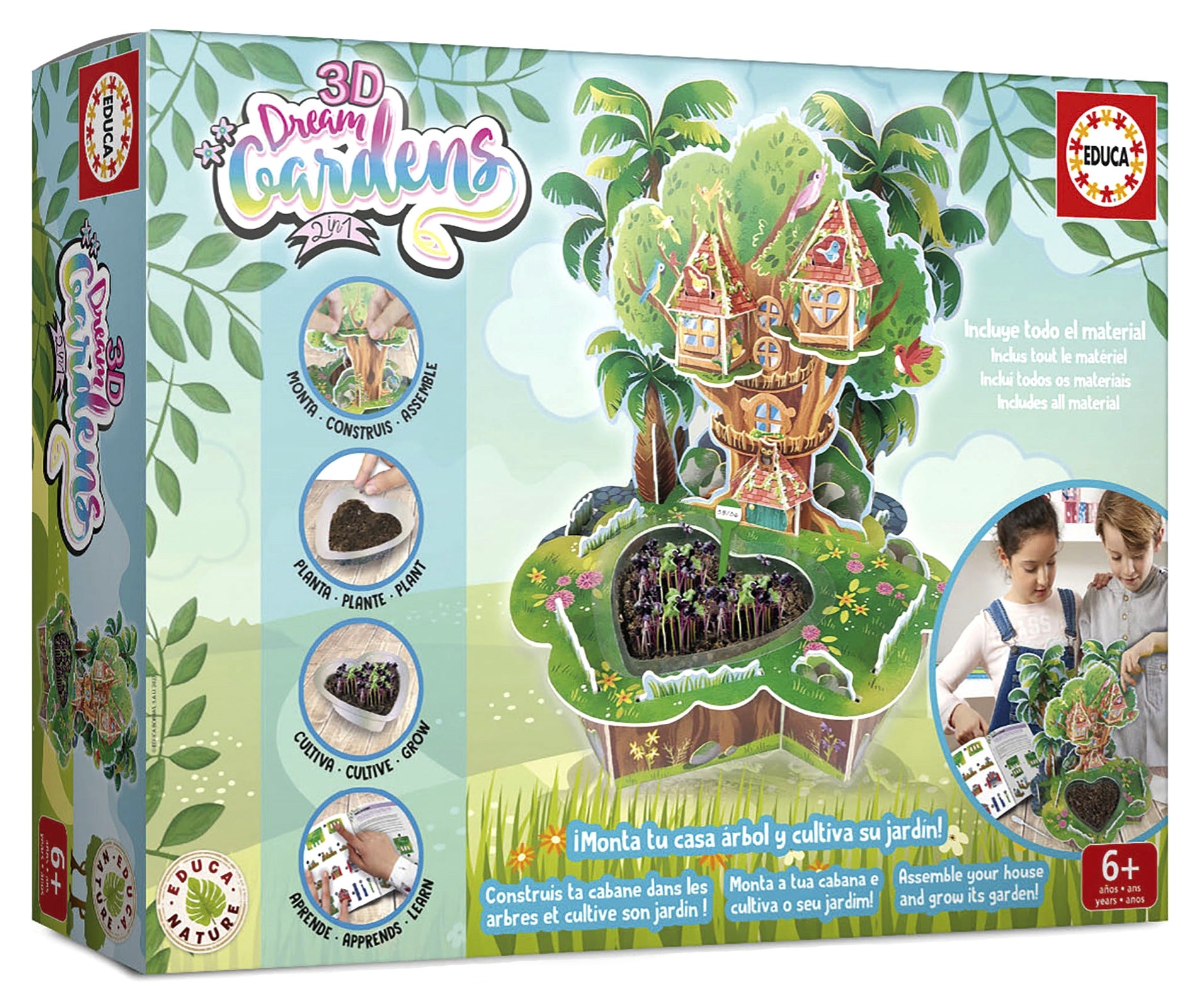 Mokslinis žaidimas Educa Dream Gardens 3D