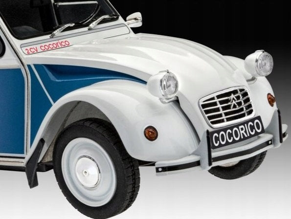 Konstruktorius Revell - Citroen 2 CV Cocorico, 1/24, 07653, 12 m.+