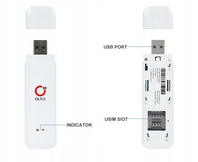 Modem Router 4G LTE microSIM WiFi OLAX U80 ULTRA Manufacturer OLAX