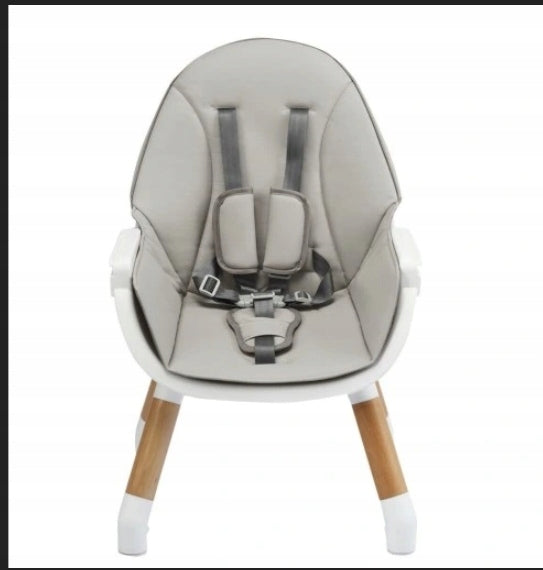 Modern 4in1 Highchair for Kids Color white