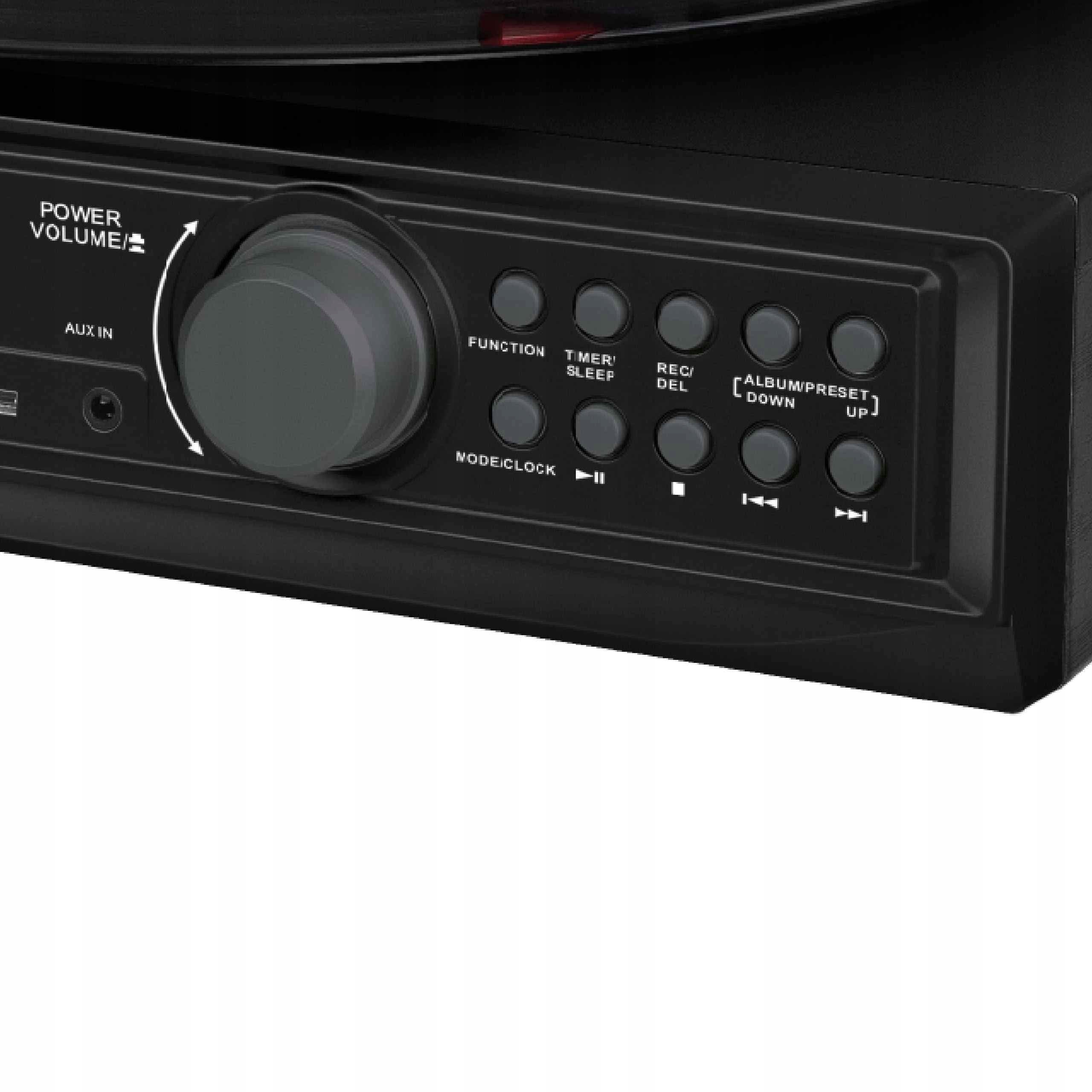 Modern Bluetooth digital turntable USB/SD/FM/BT 3 speed Sencor STT 212U Brand Sencor