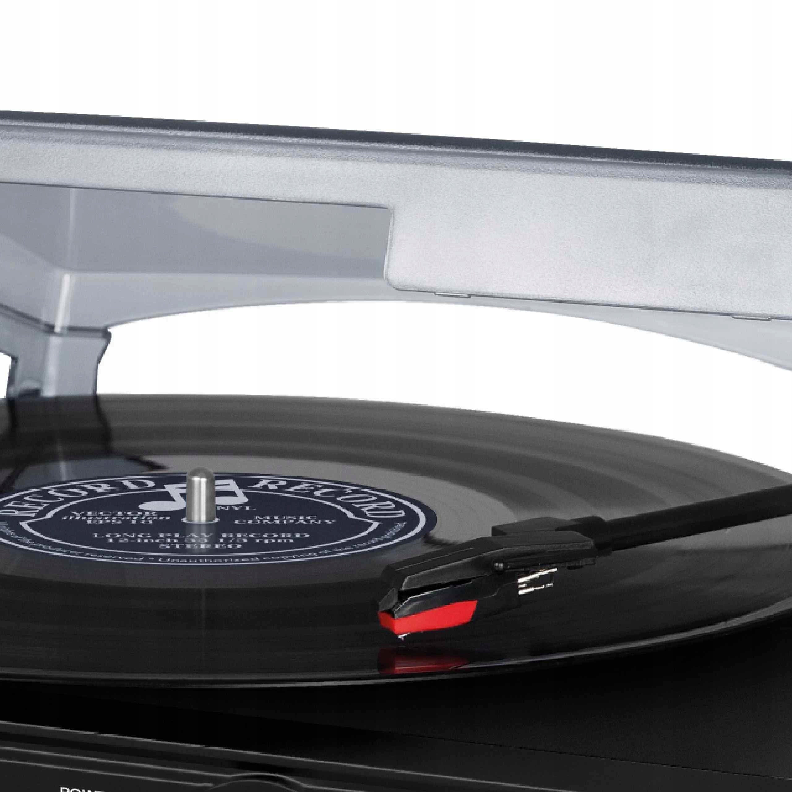 Modern Bluetooth digital turntable USB/SD/FM/BT 3 speed Sencor STT 212U Packaging status original