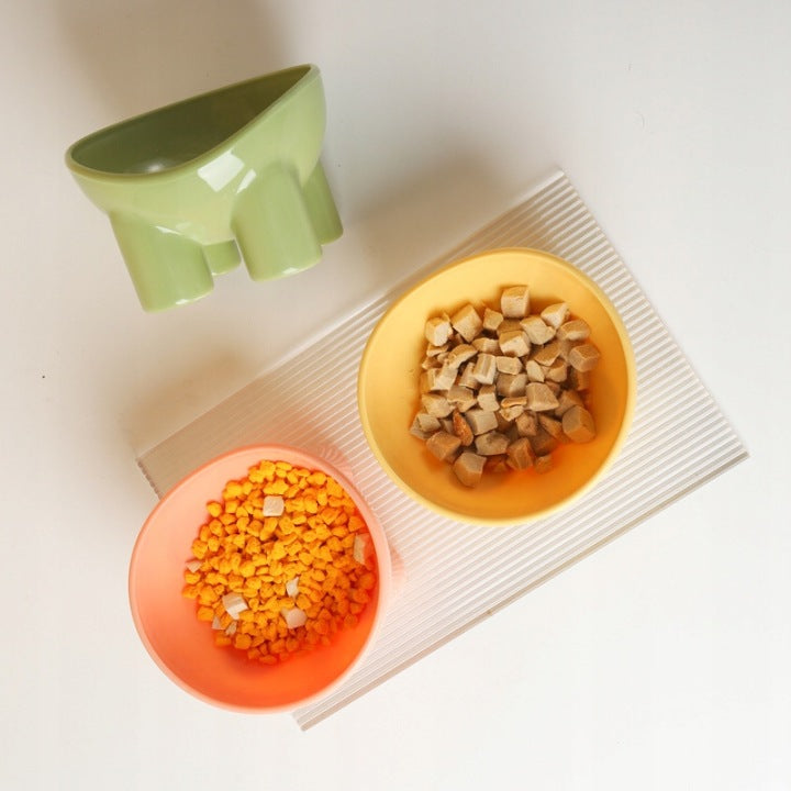 Modern Bowl on Legs – Light Grey Brand no brand