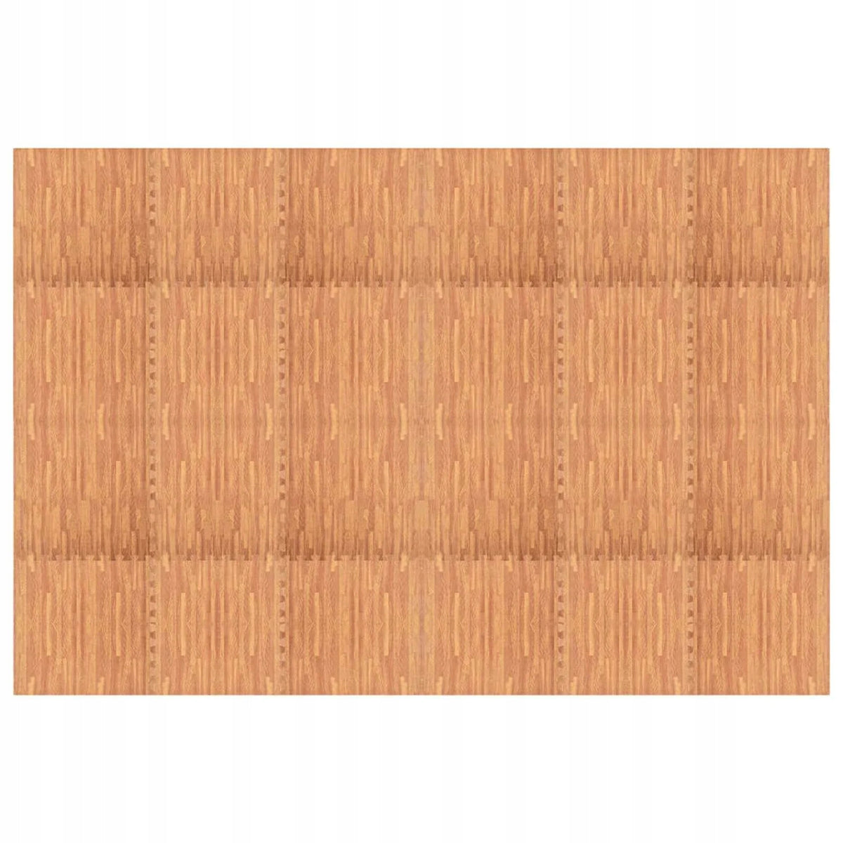 Modern EVA Exercise Mat Puzzle - Brown, Waterproof, Perfect for Length 60 cm
