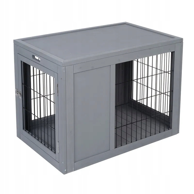 Modern Living Indoor Wooden Kenel Cage for Dog Bern L Brand no brand