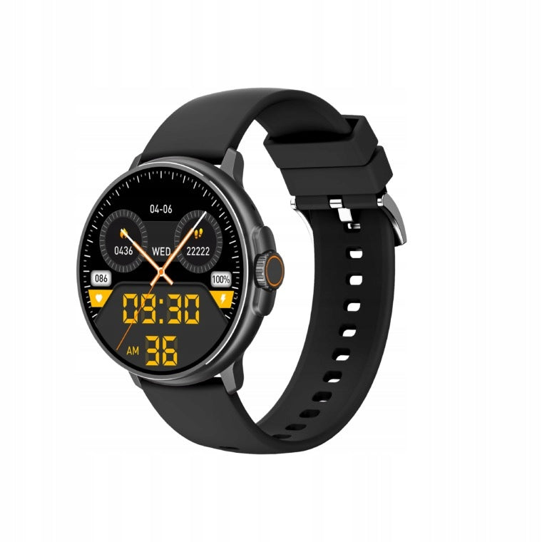 Modern Men's Sleek and Stylish Smartwatch Life PRO 2 Black EAN (GTIN) 3856005193578