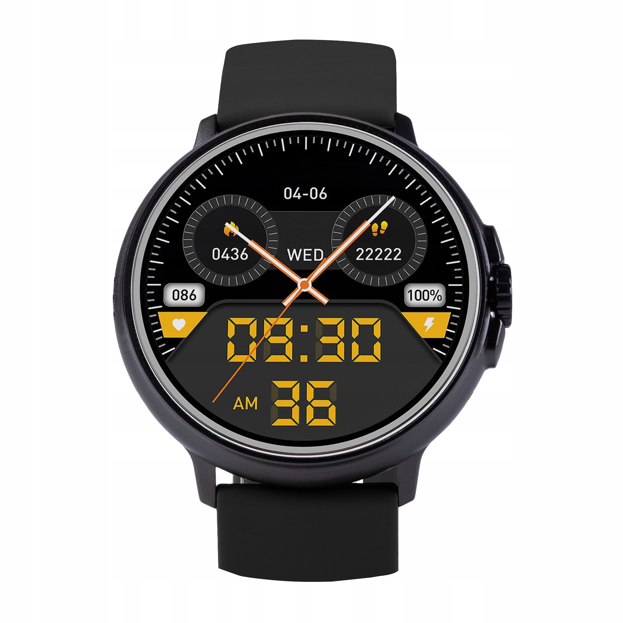 Modern Men's Sleek and Stylish Smartwatch Life PRO 2 Black