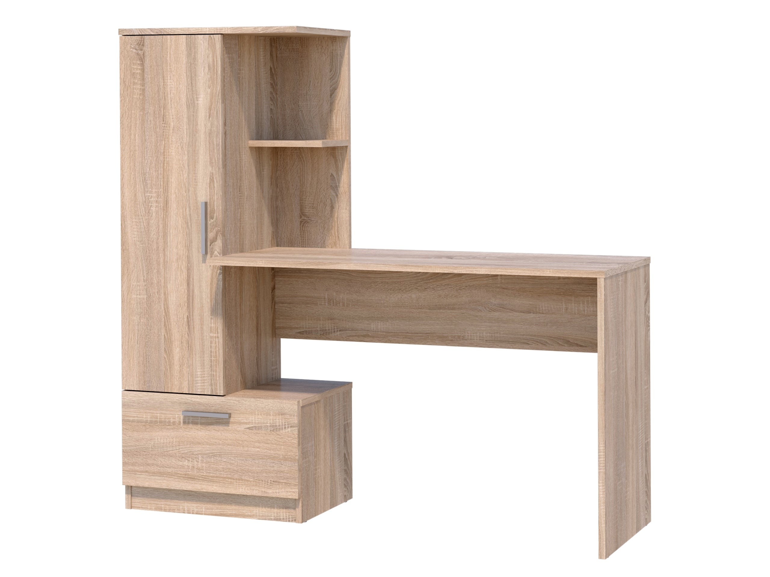 Modern desk with bookcase REGI SONOMA BOOKCASE DESK DRAWER HANDLES STYLE Manufacturer code PBREGDS