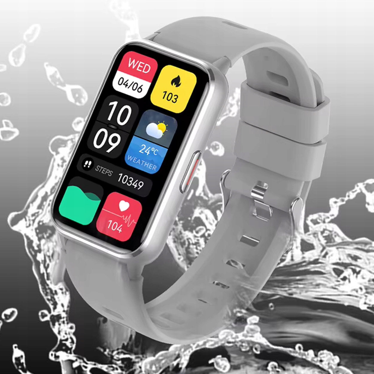 Modern smartwatch with AMOLED screen and Bluetooth call function Manufacturer code Velion RF489
