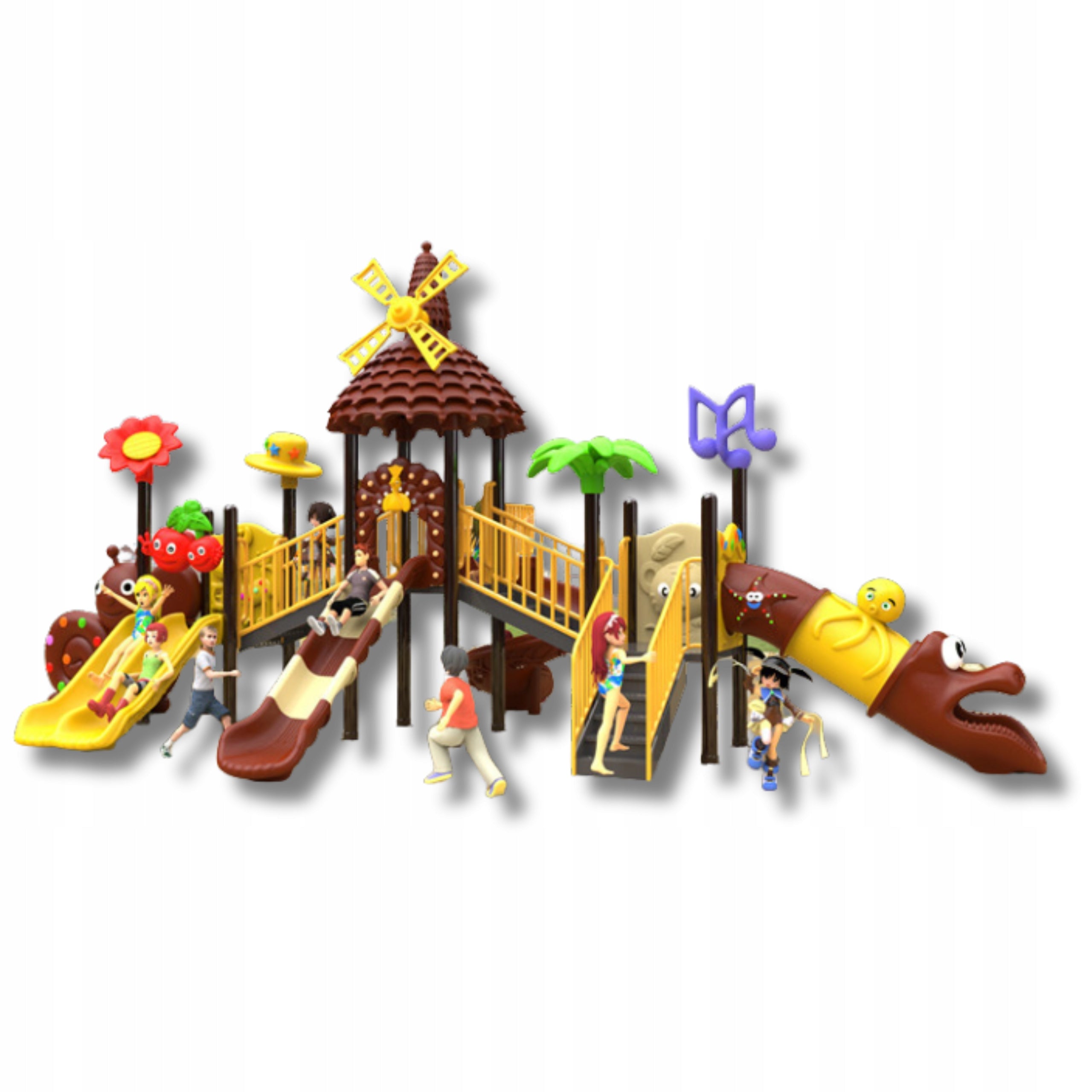 Modern square toys for children | 5 x slide