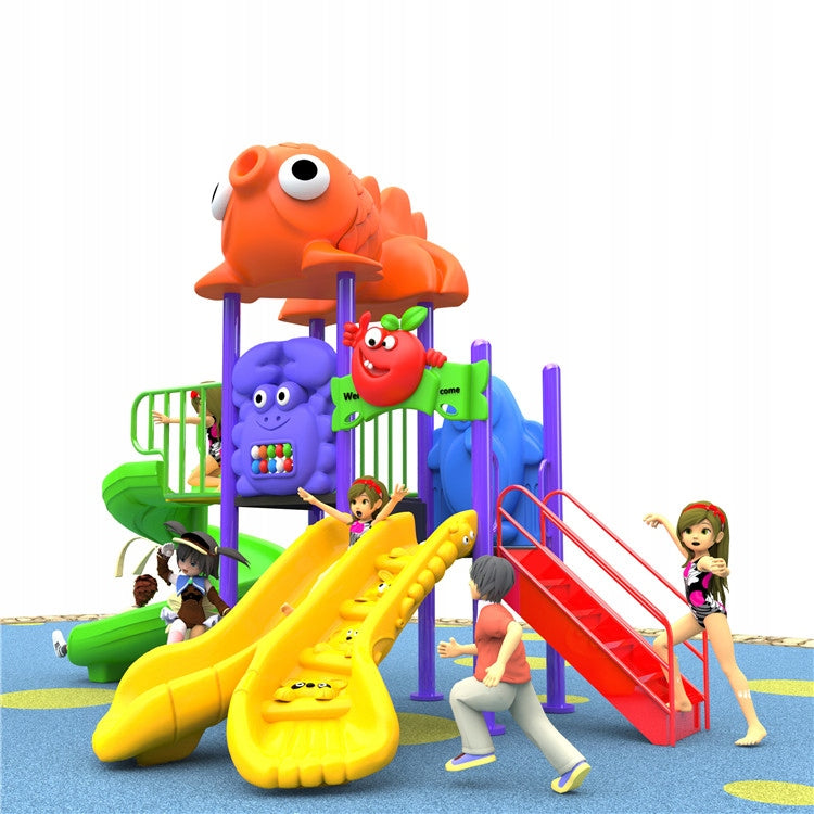 Modern square toys slide Packaging status original