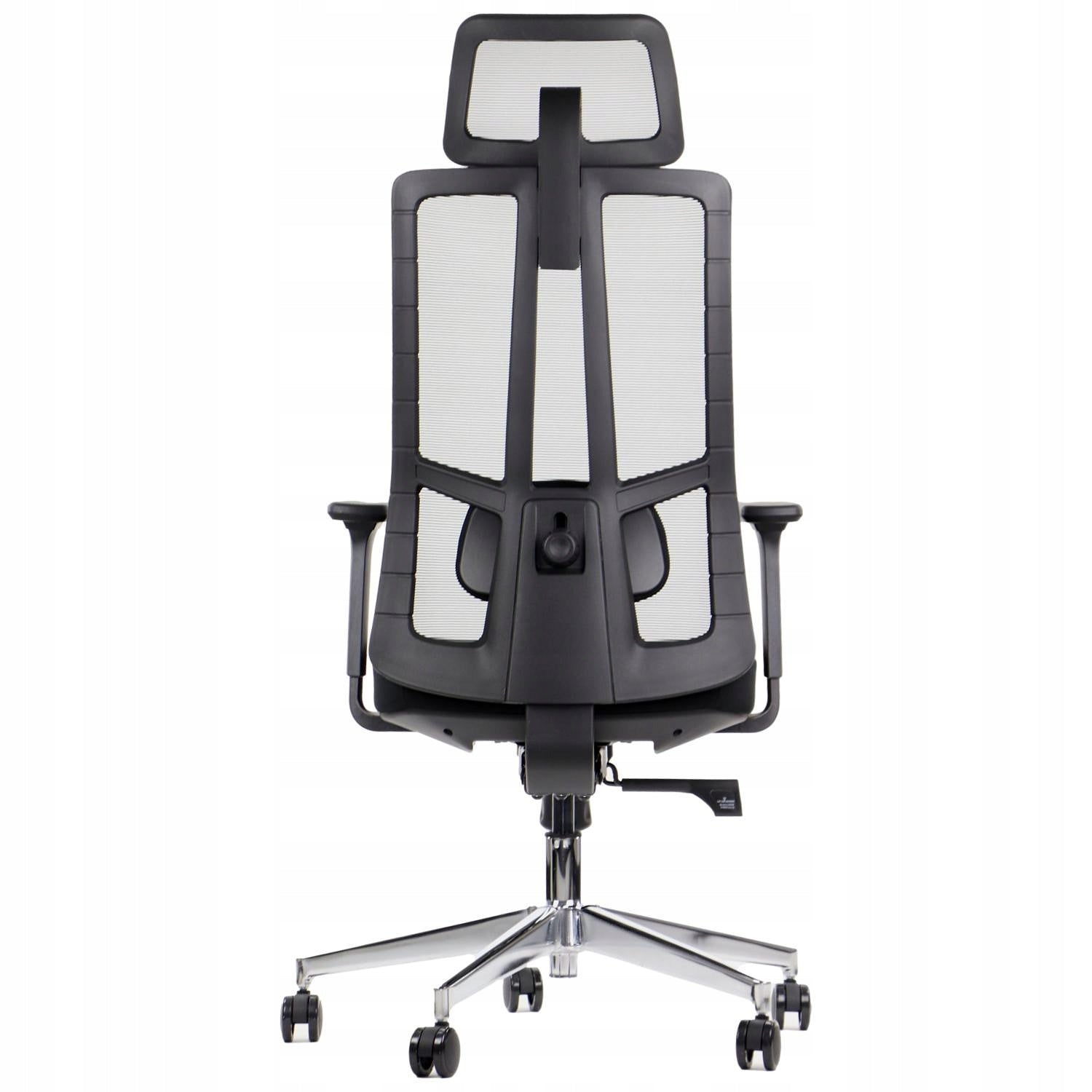 Modern swivel office chair, ergonomic chair AKCENT black Stema Manufacturer code 523