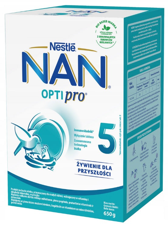 Modified Milk Nestle Nan Optipro 5 Junior 650 g