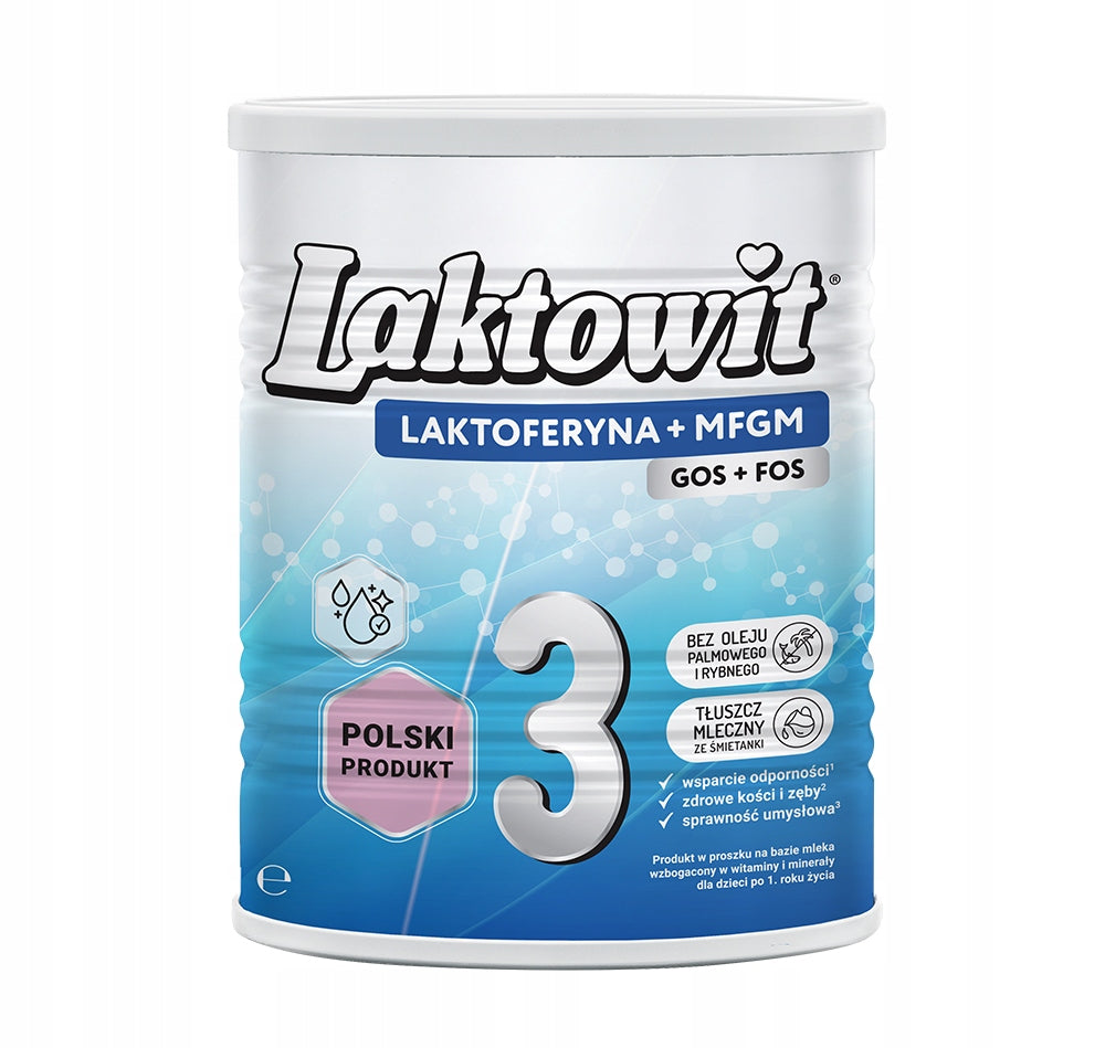Modified milk Laktowit 3 Lactoferrin + MFGM+ 12m year 400 g