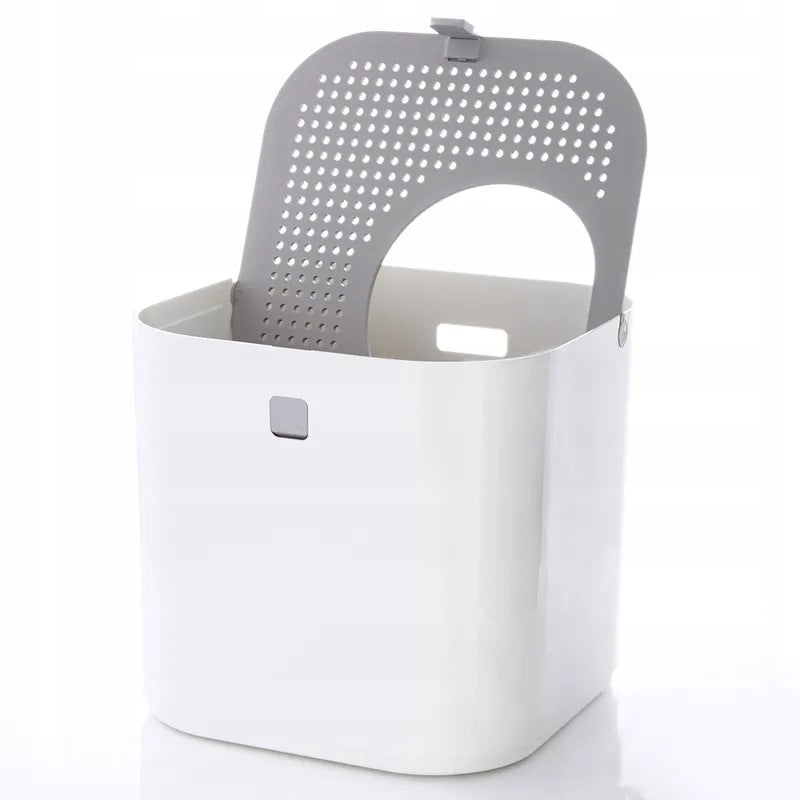 Modkat cat litter box, white, dimensions: 40 x 40 x 38 cm. Manufacturer code 198106.0