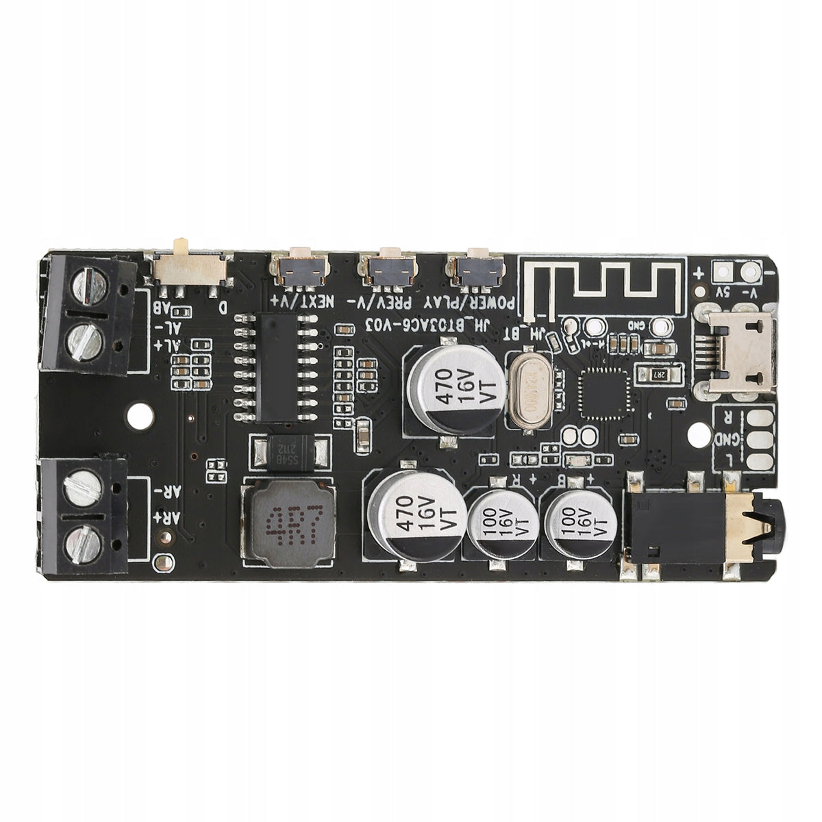 Modu Bluetooth Receiver DIY Stereo 2x5W Bluetooth 5.0 Amplifier With 5M Manufacturer code AG250806101254