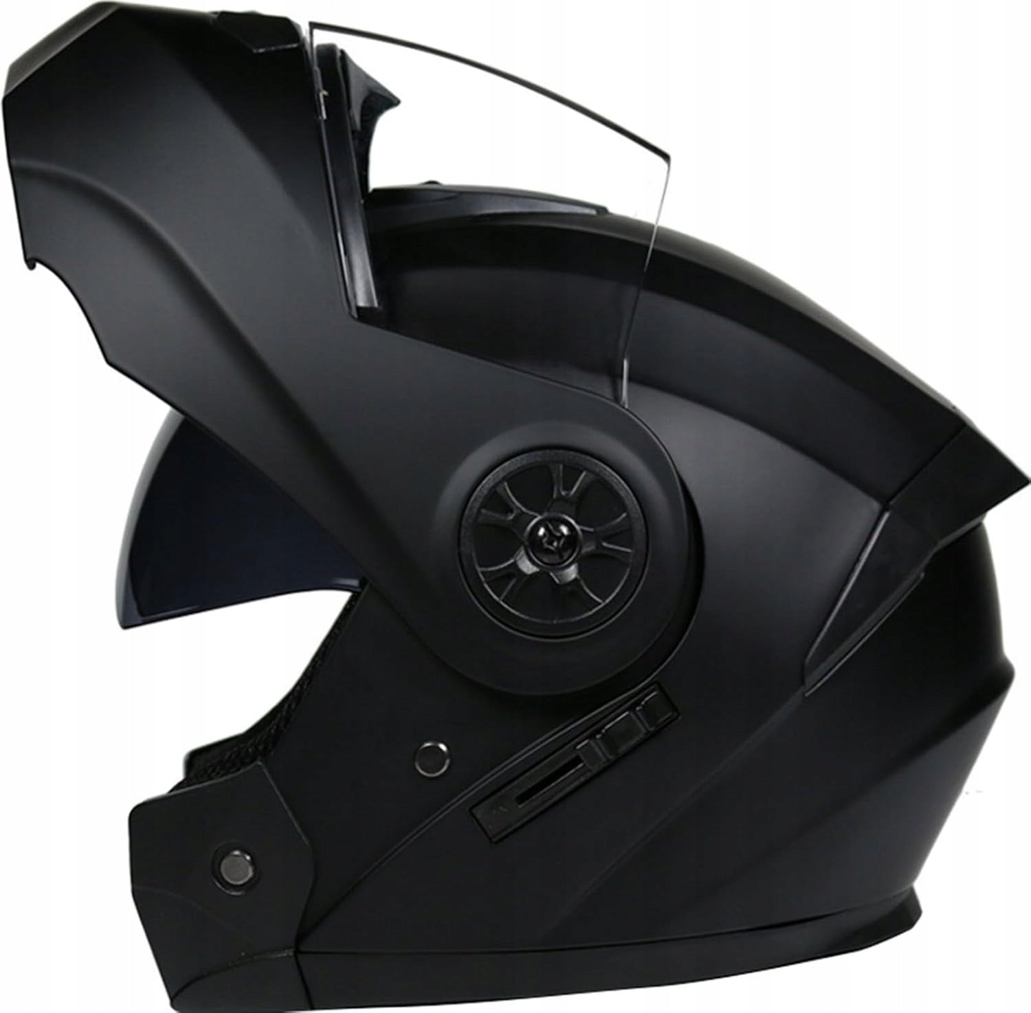 Modular Motorcycle Helmet with Double Layer Visor Flip-Up KASK for intercom