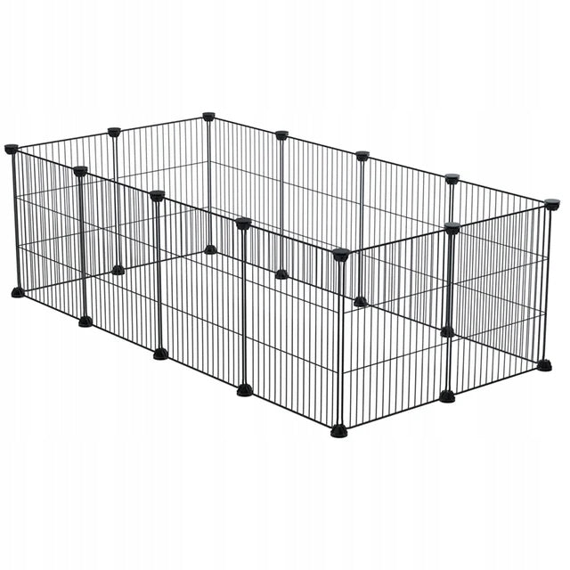 Modular cage folding playpen catwalk