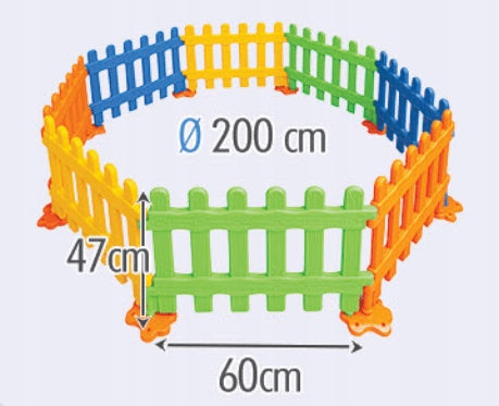 Modular fence for children Kind plastic