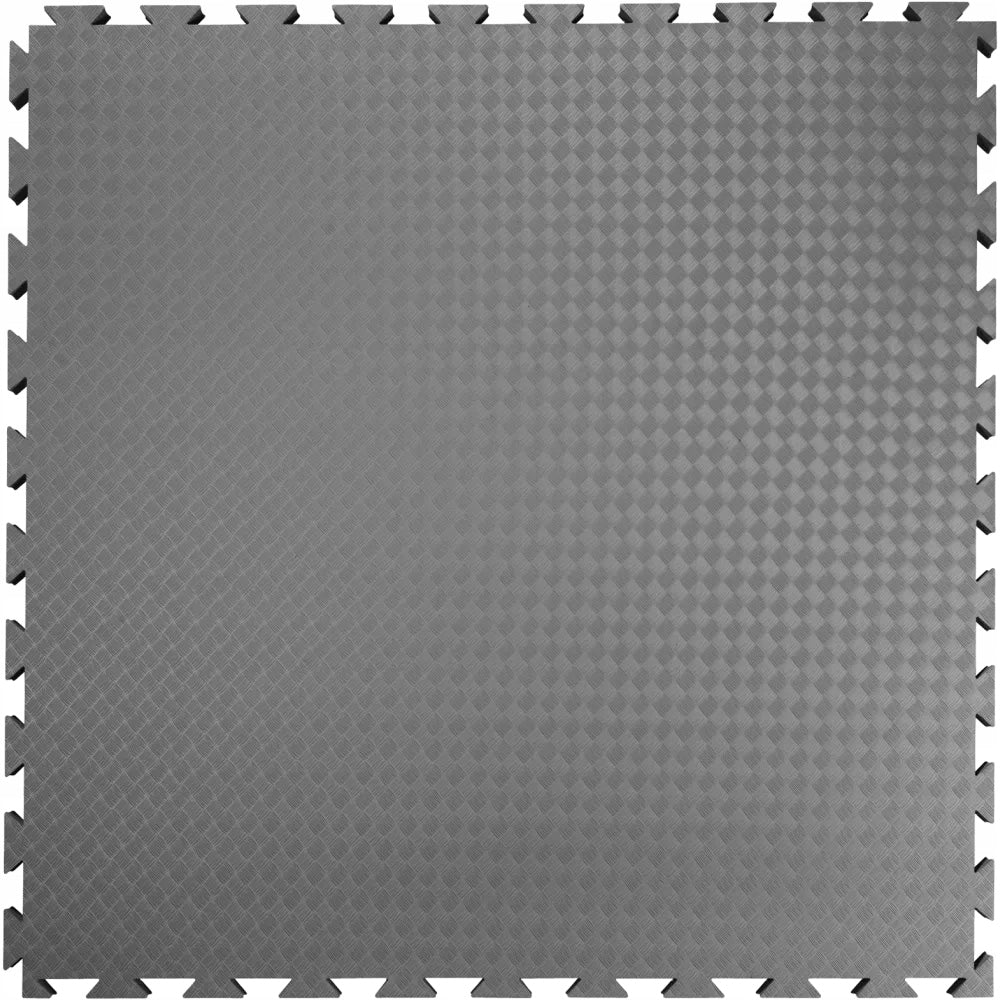 Modular mat 100x100x4cm PROFI MAT black-grey double-sided professional Color black