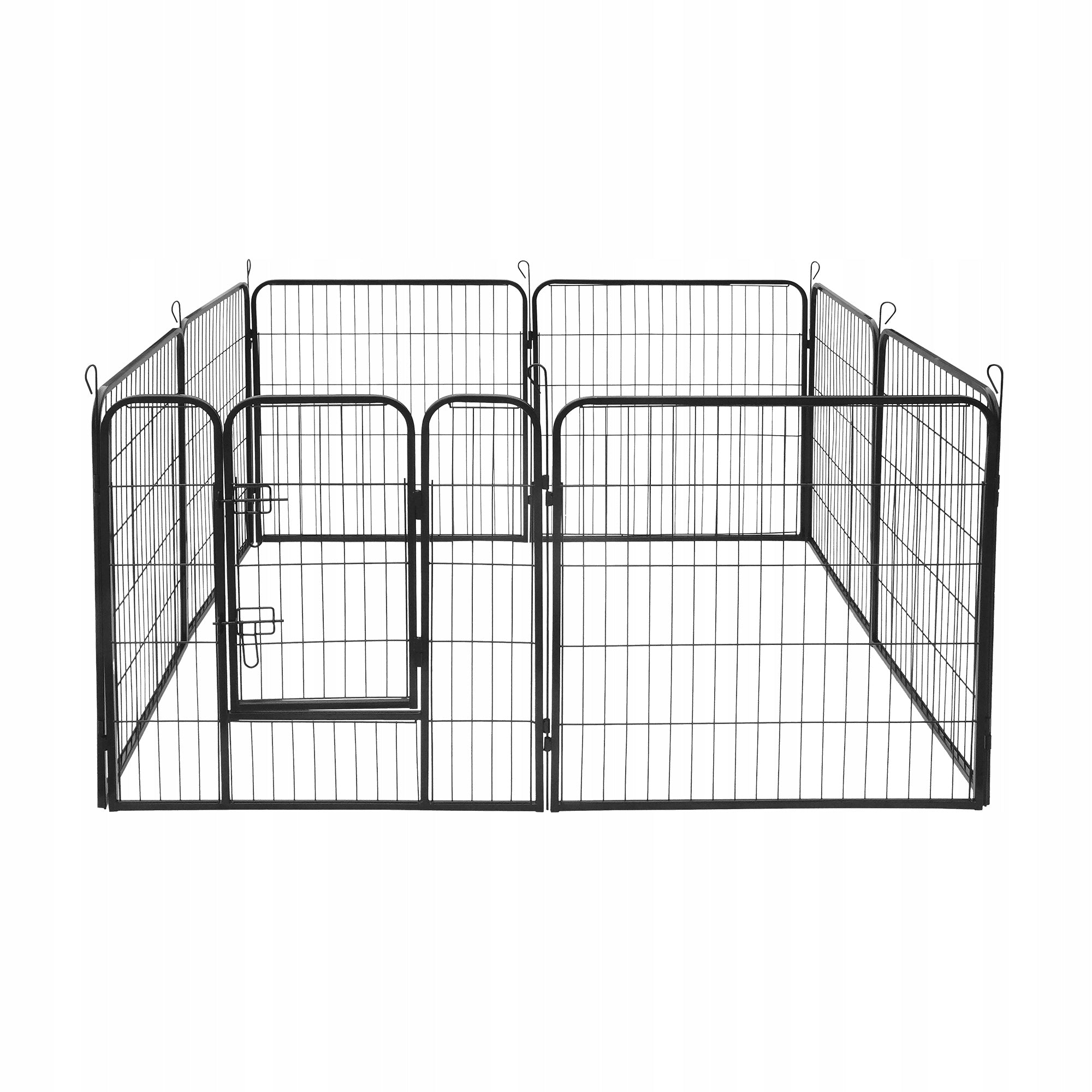 Modular rabbit dog playpen steel enclosure catwalk 8 panels L Rebel Manufacturer code RA-1207