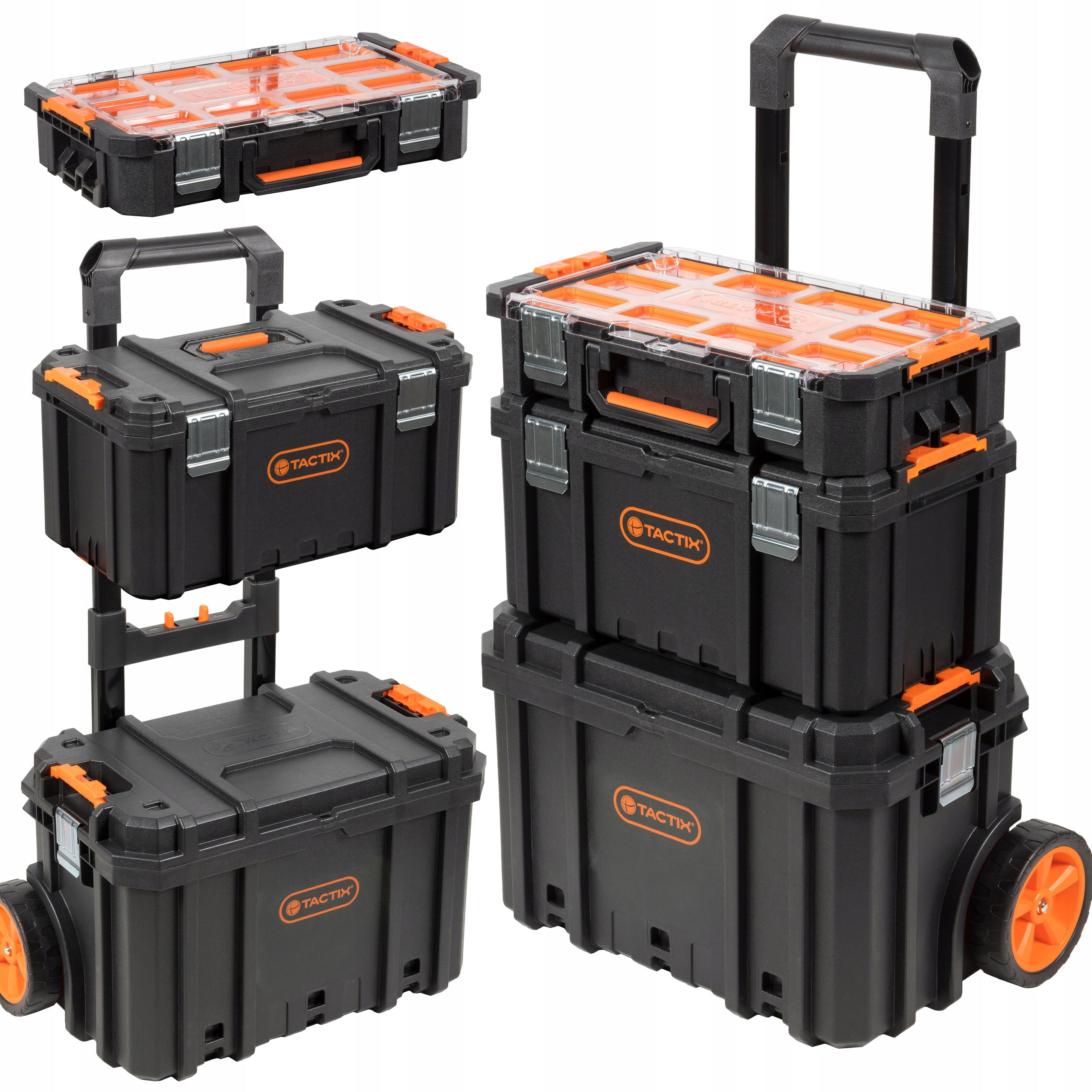 Modular tool box, system LMS on wheels SET TACTIX