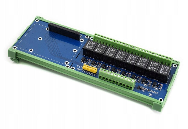 Module with 8 relays for Raspberry Pi DIN rail SKU:15423