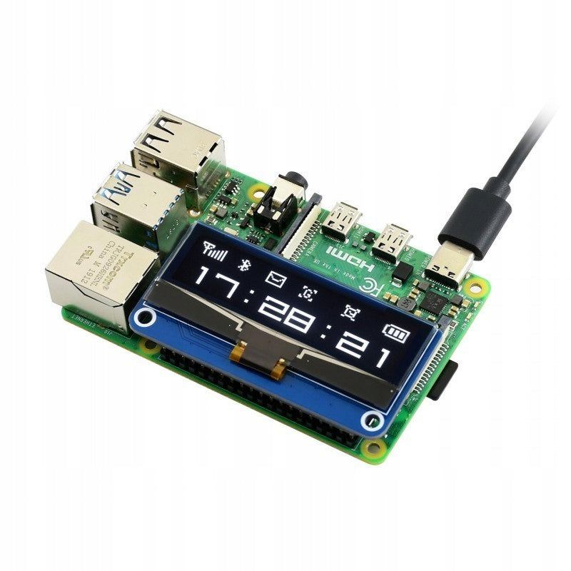 Module with OLED display 2,23" Raspberry Pi Batteries included no
