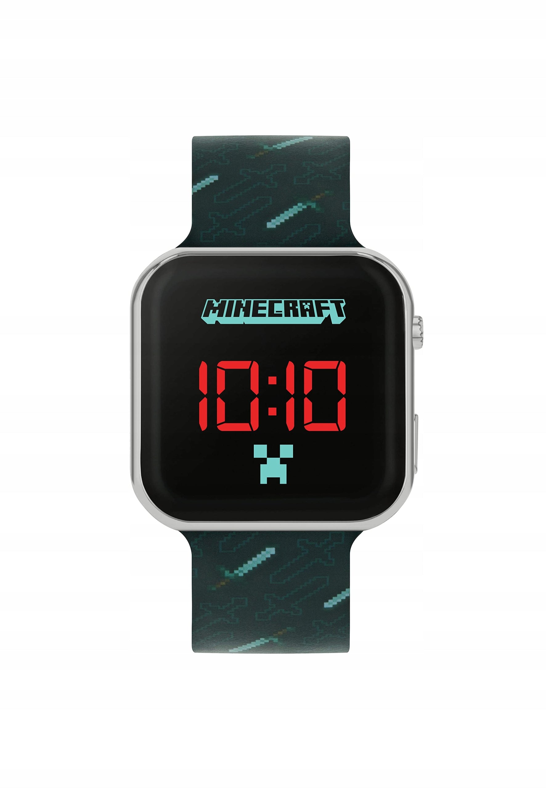 Mojang Minecraft LED Watch Blue Black for Kids