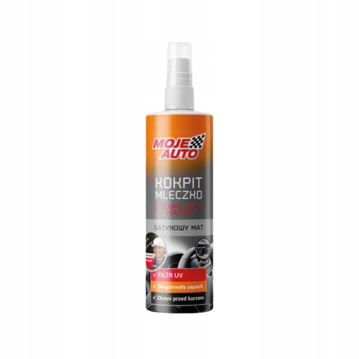 Moje Auto Cockpit Milk Black matt 300ml Manufacturer's catalog number 19-614
