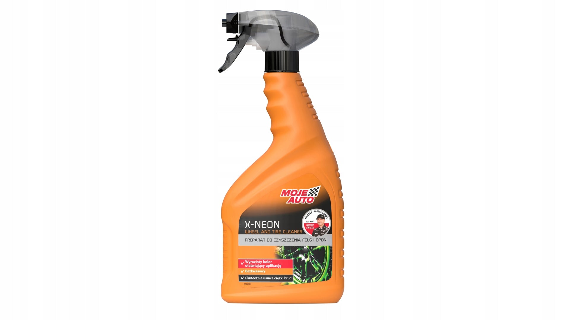 Moje Auto rim and tire cleaner X-NEON 750 ml 19-678 atomizer