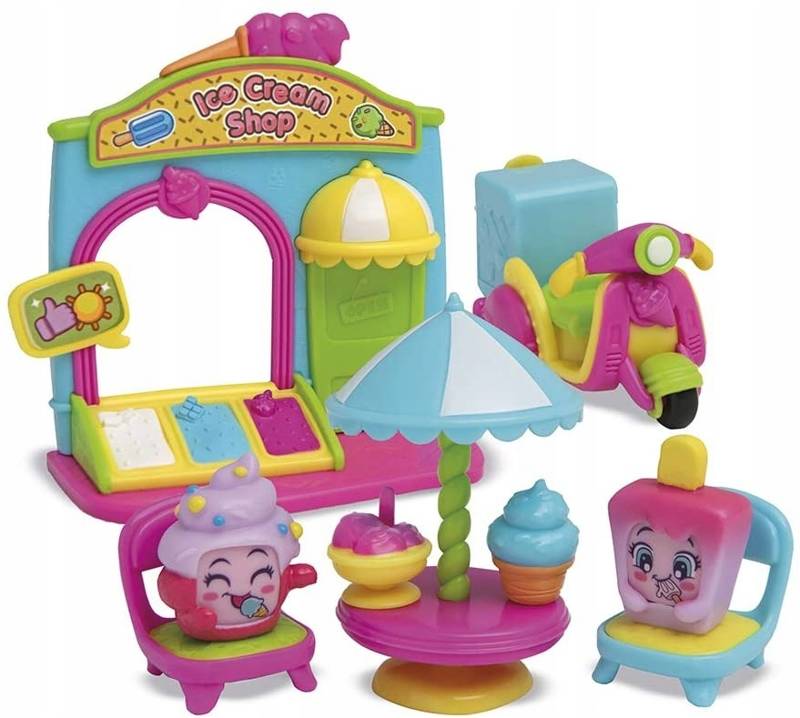 Figurenset Magic Box Moji Pops Ice Cream Parlour 