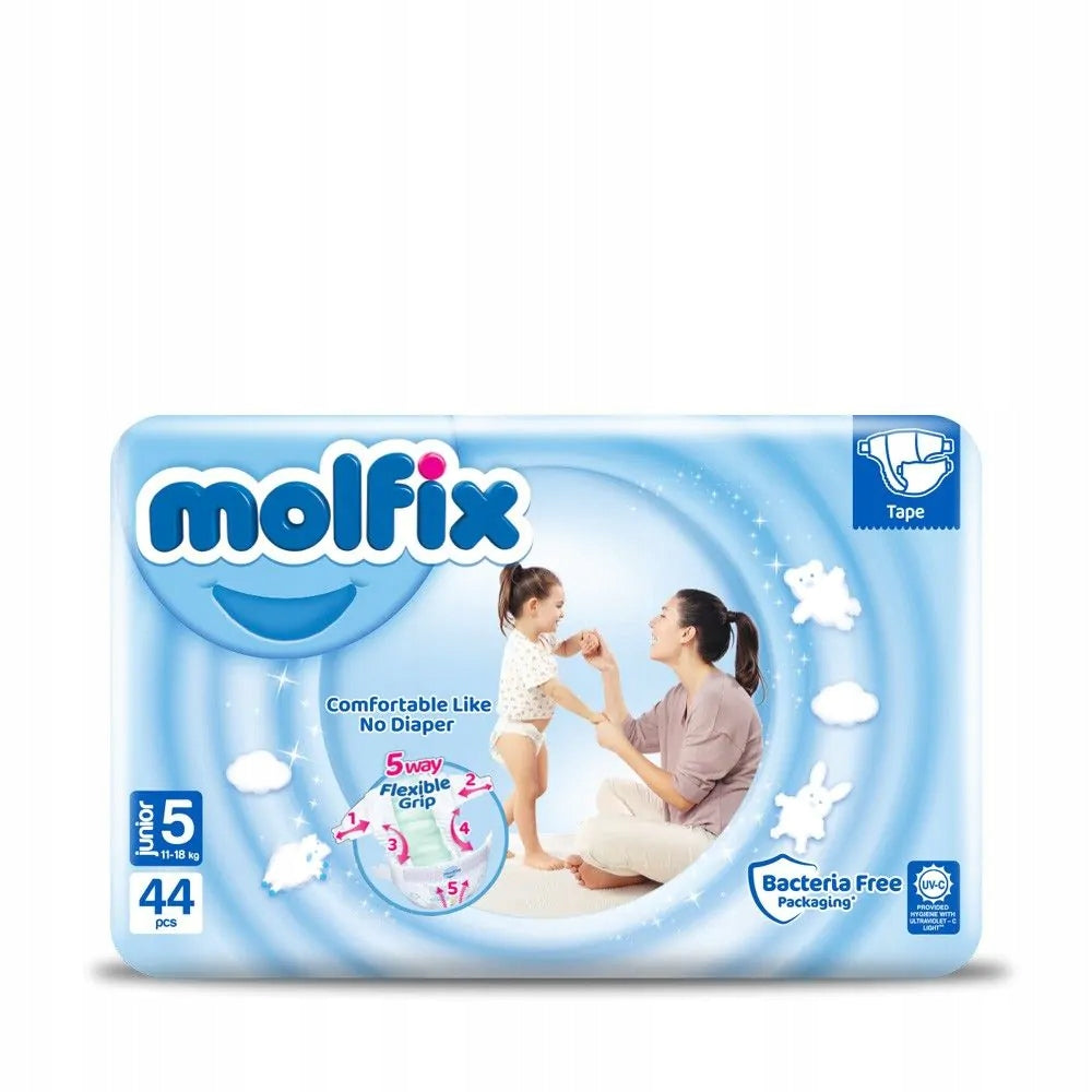 Molfix - disposable diapers Junior 5 - 11-18kg 44pcs
