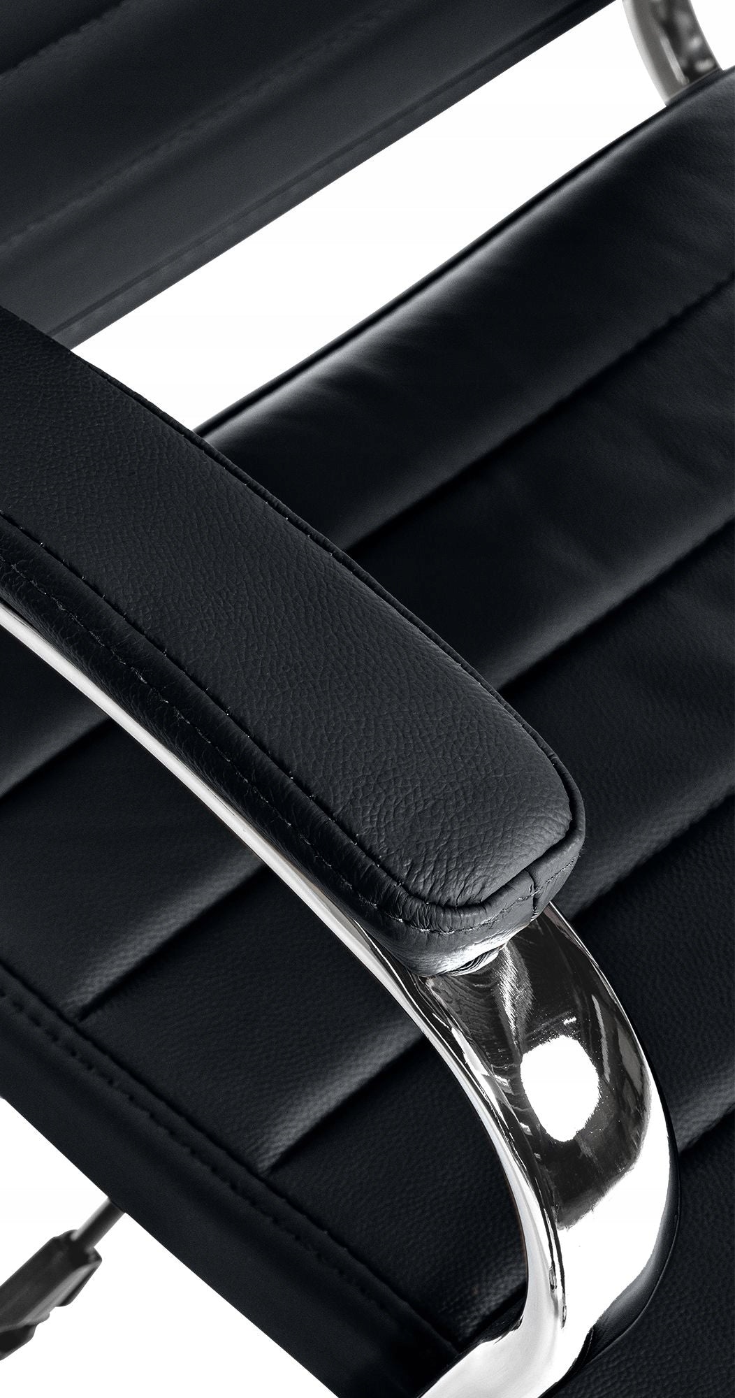Mollis Genuine Leather Office Chair, Black Brand CLP