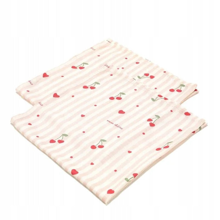Mom Cherie Diaper Set 100% Bamboo Muslin 2 Pack - La Millou